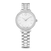 Watch, Swiss Made, Metal bracelet, Silver tone, Stainless steel